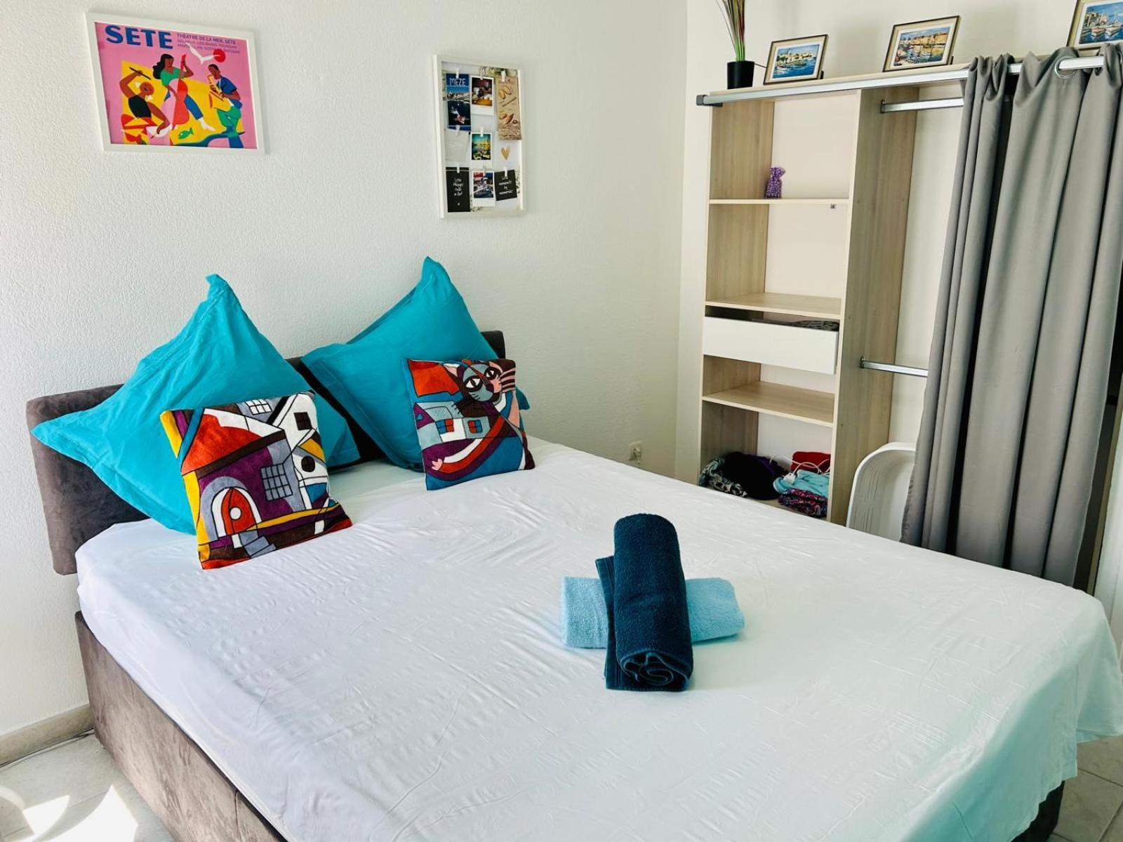 Nautilus Joli T3 Appartement Terrasse Climatisation Sète Eksteriør billede